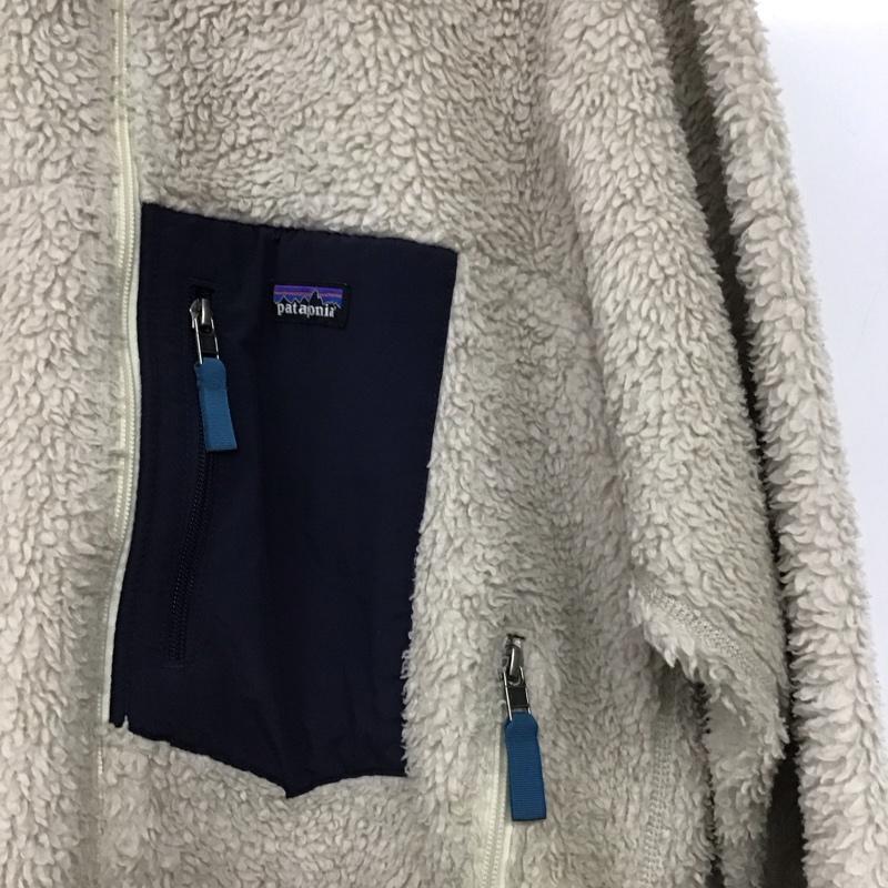 パタゴニア patagonia ジャケット、上着 ジャンパー、ブルゾン 23056fa22 フリースジャケット アウター L ロゴ、文字 ベージュ / ベージュ / beige メンズ USED 古着 中古 10154002
