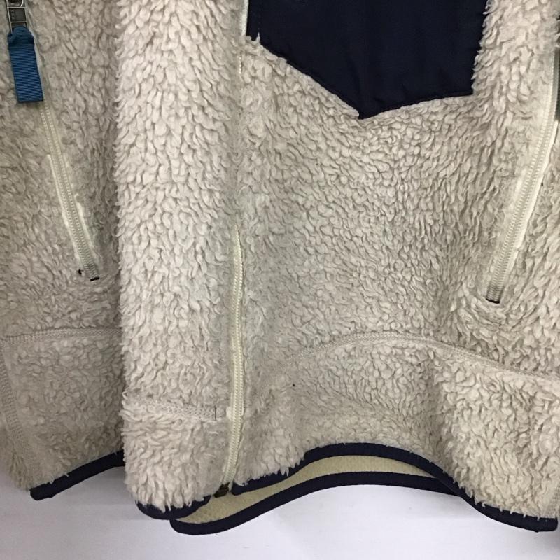パタゴニア patagonia ジャケット、上着 ジャンパー、ブルゾン 23056fa22 フリースジャケット アウター L ロゴ、文字 ベージュ / ベージュ / beige メンズ USED 古着 中古 10154002