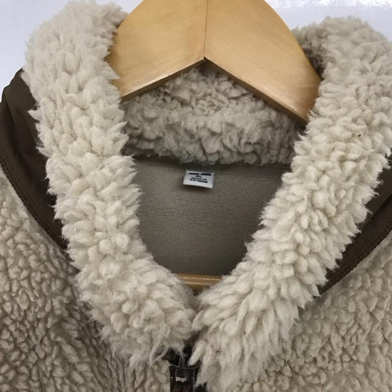 ユニクロ UNIQLO ジャケット、上着 ジャンパー、ブルゾン 341-450200 防風アウターフリースジャケット ジップアップジャケット XL 無地 ベージュ / ベージュ / beige メンズ USED 古着 中古 10154003