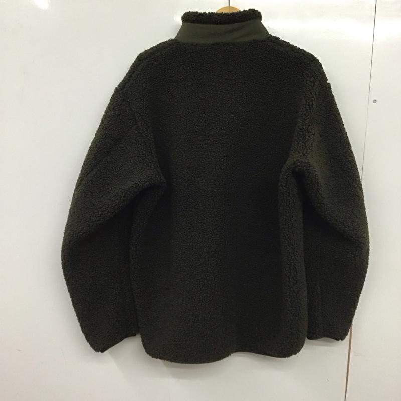ユニクロ UNIQLO ジャケット、上着 ジャンパー、ブルゾン 341-419752 フリースジャケット アウター XL 無地 カーキ / カーキ / khaki メンズ USED 古着 中古 10154004
