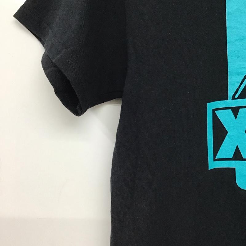 エクストララージ XLARGE Tシャツ 半袖 半袖カットソー プリントTシャツ クルーネックカットソー S ロゴ、文字 黒 / ブラック / black メンズ USED 古着 中古 10154006