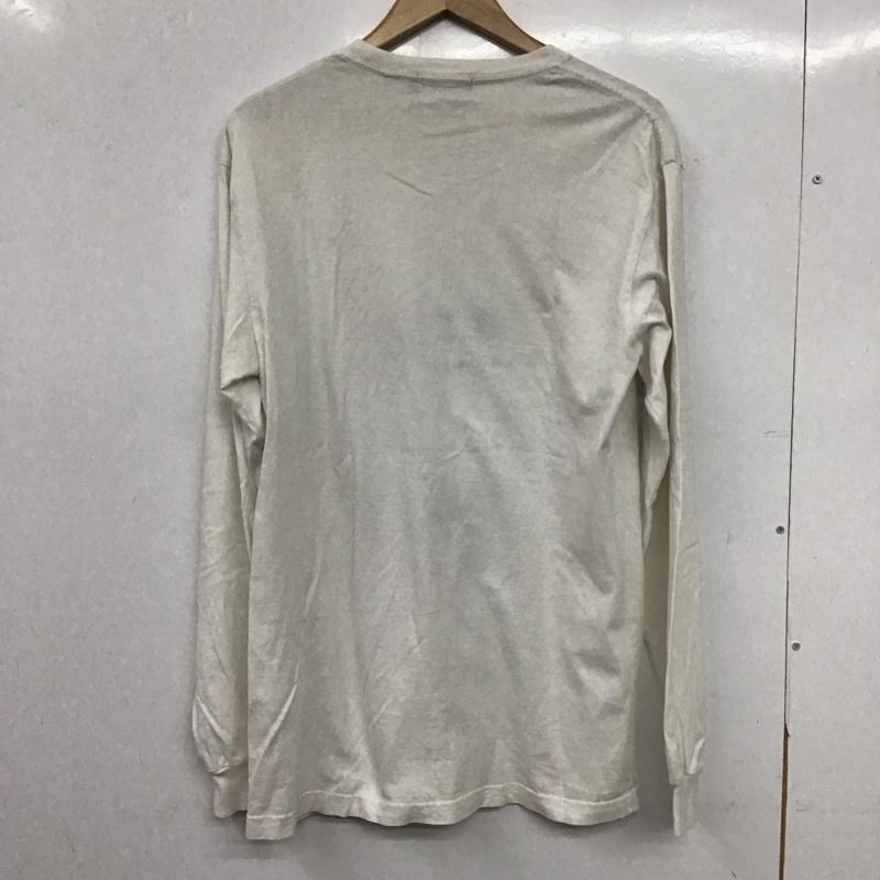 エクストララージ XLARGE カットソー 長袖 長袖カットソー プリントカットソー クルーネック M ロゴ、文字 白 / ホワイト / white メンズ USED 古着 中古 10154007