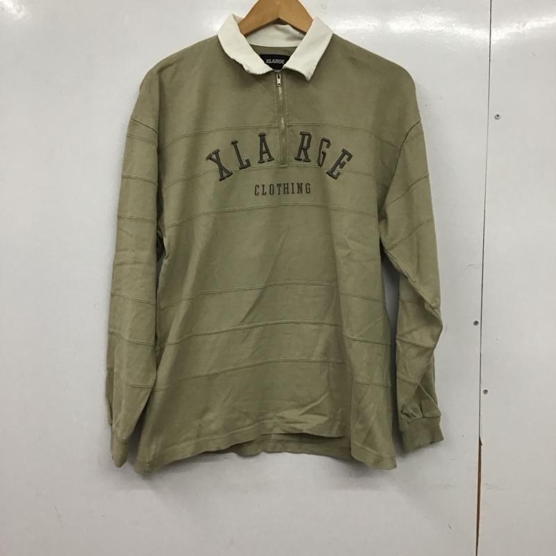 エクストララージ XLARGE ポロシャツ 長袖 長袖ポロシャツ 長袖カットソー カラーシャツ S ロゴ、文字 マルチカラー / マルチカラー / multicolor メンズ USED 古着 中古 10154008