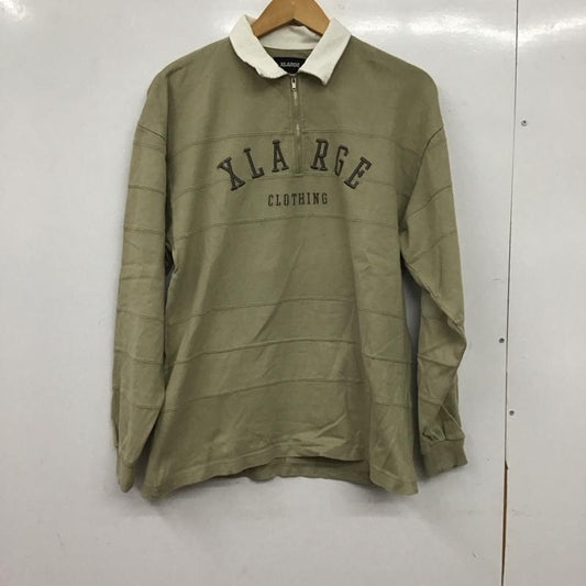 エクストララージ XLARGE ポロシャツ 長袖 長袖ポロシャツ 長袖カットソー カラーシャツ S ロゴ、文字 マルチカラー / マルチカラー / multicolor メンズ USED 古着 中古 10154008
