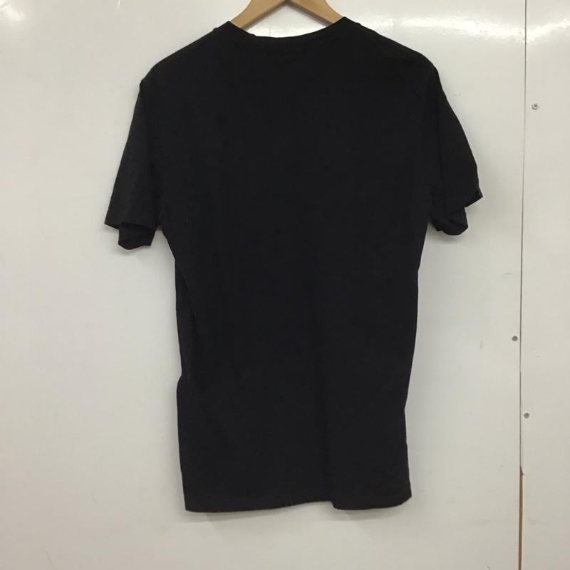 エンポリオアルマーニ EMPORIO ARMANI Tシャツ 半袖 半袖カットソー プリントTシャツ クルーネックカットソー S ロゴ、文字 黒 / ブラック / black メンズ USED 古着 中古 10154010