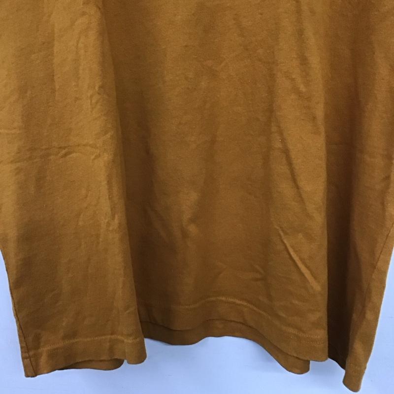 モンベル mont-bell Tシャツ 半袖 半袖カットソー プリントTシャツ クルーネックカットソー L プリント 橙 / オレンジ / orange メンズ USED 古着 中古 10154012