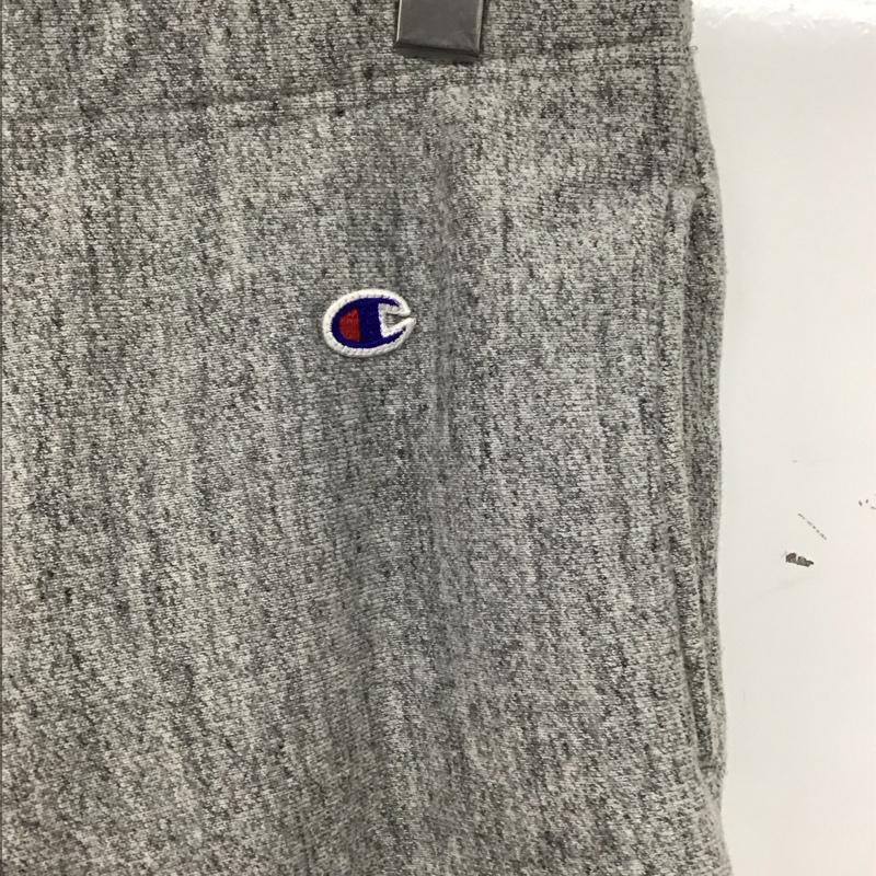 チャンピオン Champion パンツ ショートパンツ ショートパンツ ハーフパンツ カジュアルパンツ スウェットパンツ L ロゴ、文字 灰 / グレー / gray メンズ USED 古着 中古 10154016