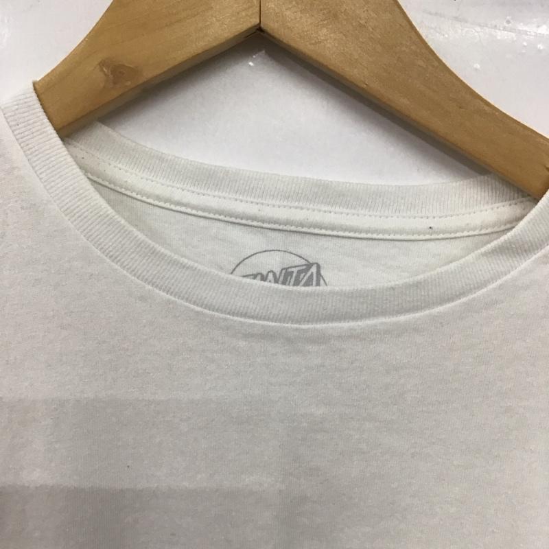サンタクルーズ SANTA CRUZ Tシャツ 半袖 半袖カットソー プリントTシャツ クルーネックカットソー M プリント 白 / ホワイト / white メンズ USED 古着 中古 10154018