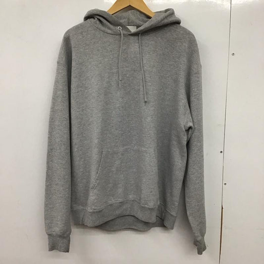 チャンピオン Champion パーカー 長袖 長袖パーカー プルオーバーパーカー スウェット L ロゴ、文字 灰 / グレー / gray メンズ USED 古着 中古 10154020