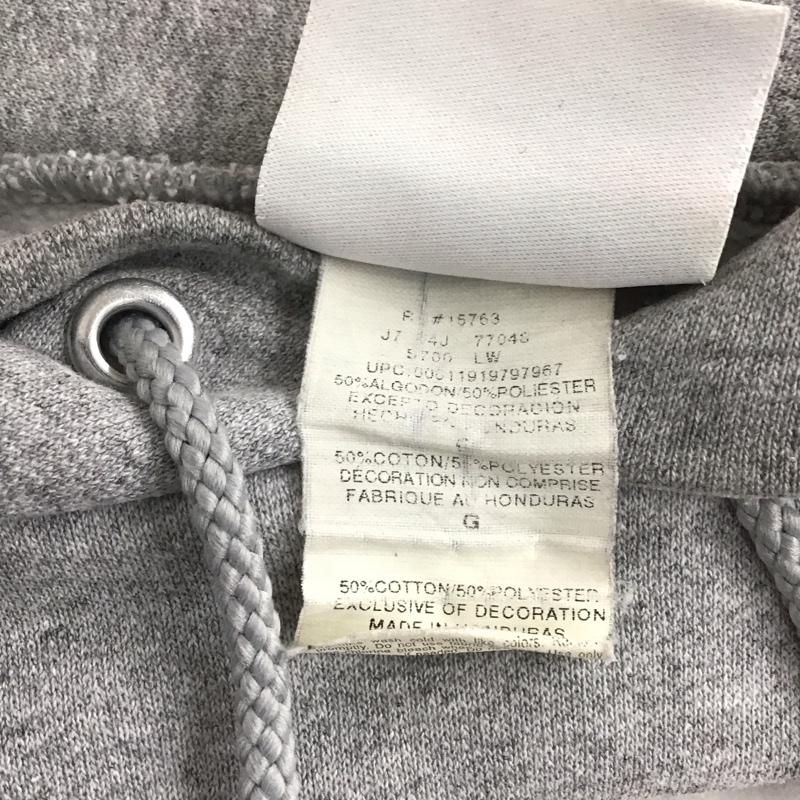 チャンピオン Champion パーカー 長袖 長袖パーカー プルオーバーパーカー スウェット L ロゴ、文字 灰 / グレー / gray メンズ USED 古着 中古 10154020