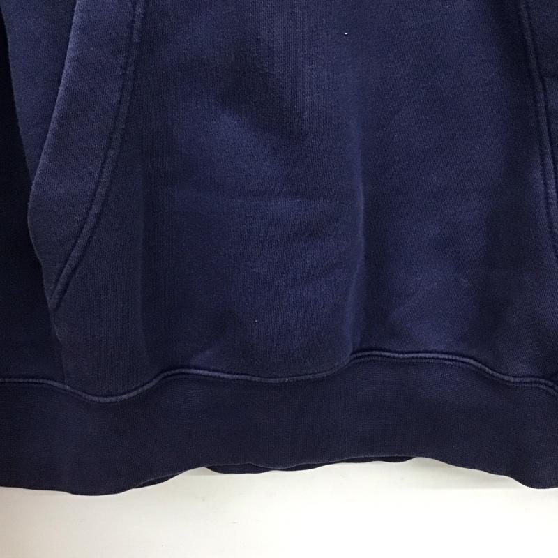 ナイキ NIKE パーカー 長袖 長袖パーカー プルオーバーパーカー スウェット XL ロゴ、文字 紺 / ネイビー / navy メンズ USED 古着 中古 10154021