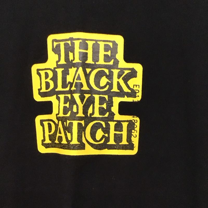 ブラックアイパッチ BlackEyePatch Tシャツ 半袖 半袖カットソー プリントTシャツ クルーネックカットソー M ロゴ、文字 黒 / ブラック / black メンズ USED 古着 中古 10154023