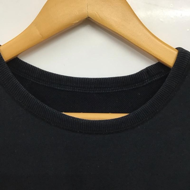 レイニングチャンプ REIGNING CHAMP トレーナー 長袖 長袖トレーナー スウェット クルーネック プルオーバー S 無地 黒 / ブラック / black メンズ USED 古着 中古 10154024