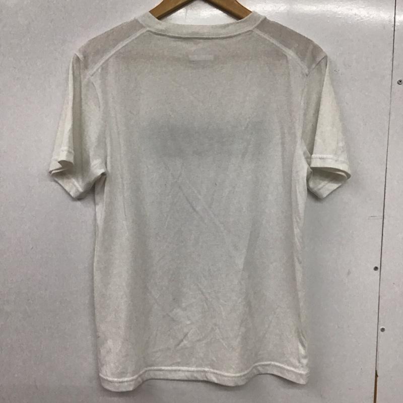 マーモット Marmot Tシャツ 半袖 半袖カットソー プリントTシャツ クルーネックカットソー M ロゴ、文字 白 / ホワイト / white メンズ USED 古着 中古 10154026