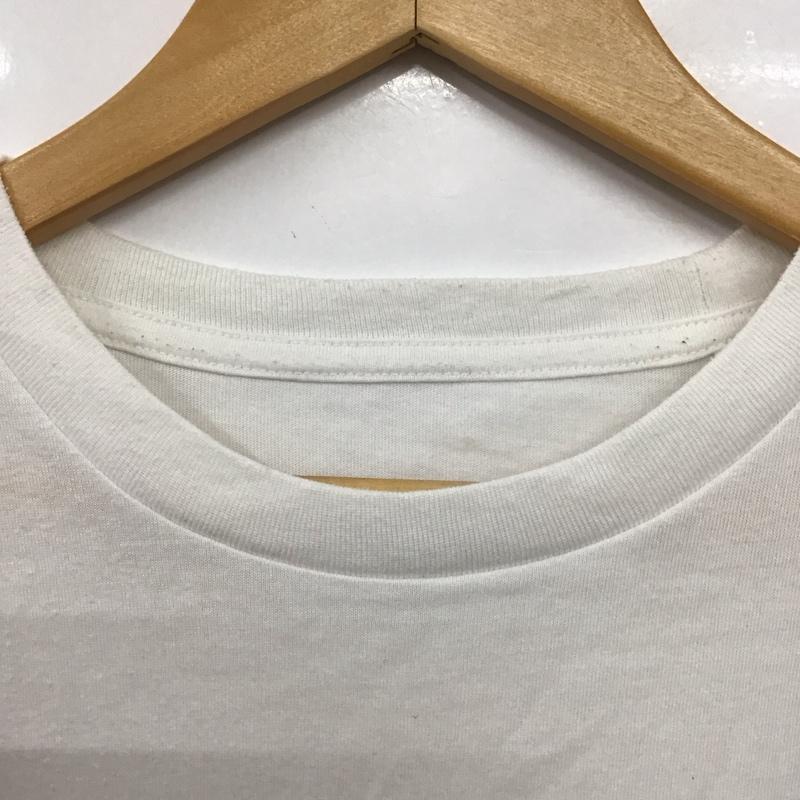 マーモット Marmot Tシャツ 半袖 半袖カットソー プリントTシャツ クルーネックカットソー M ロゴ、文字 白 / ホワイト / white メンズ USED 古着 中古 10154026