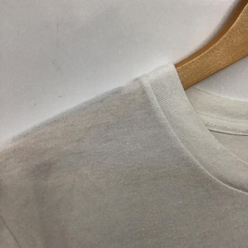 マーモット Marmot Tシャツ 半袖 半袖カットソー プリントTシャツ クルーネックカットソー M ロゴ、文字 白 / ホワイト / white メンズ USED 古着 中古 10154026