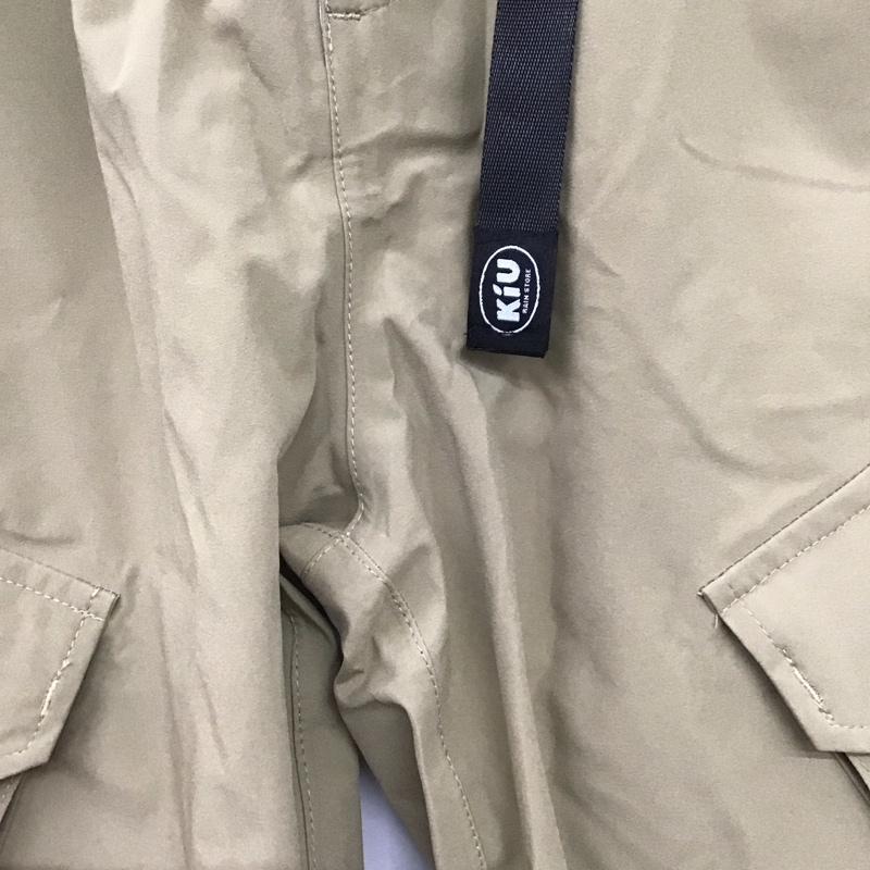 キウ KiU パンツ ショートパンツ ハーフパンツ ショートパンツ カジュアルパンツ XL 無地 ベージュ / ベージュ / beige メンズ USED 古着 中古 10154028