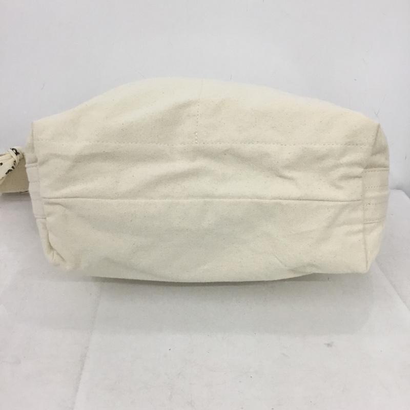 ニコアンド niko and... ショルダーバッグ ショルダーバッグ IWT-874AZ キャンバス 無地 アイボリー / アイボリー / レディース USED 古着 中古 10154029
