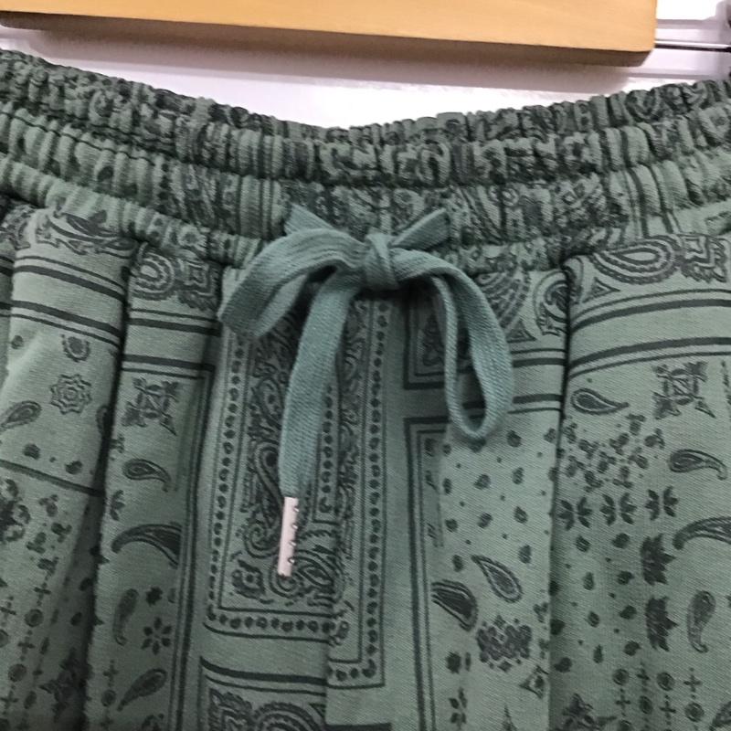 サブサエティ Subciety パンツ ショートパンツ ハーフパンツ ショートパンツ カジュアルパンツ M プリント カーキ / カーキ / khaki メンズ USED 古着 中古 10154030