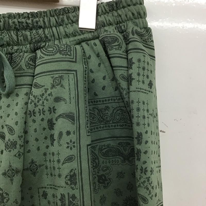サブサエティ Subciety パンツ ショートパンツ ハーフパンツ ショートパンツ カジュアルパンツ M プリント カーキ / カーキ / khaki メンズ USED 古着 中古 10154030