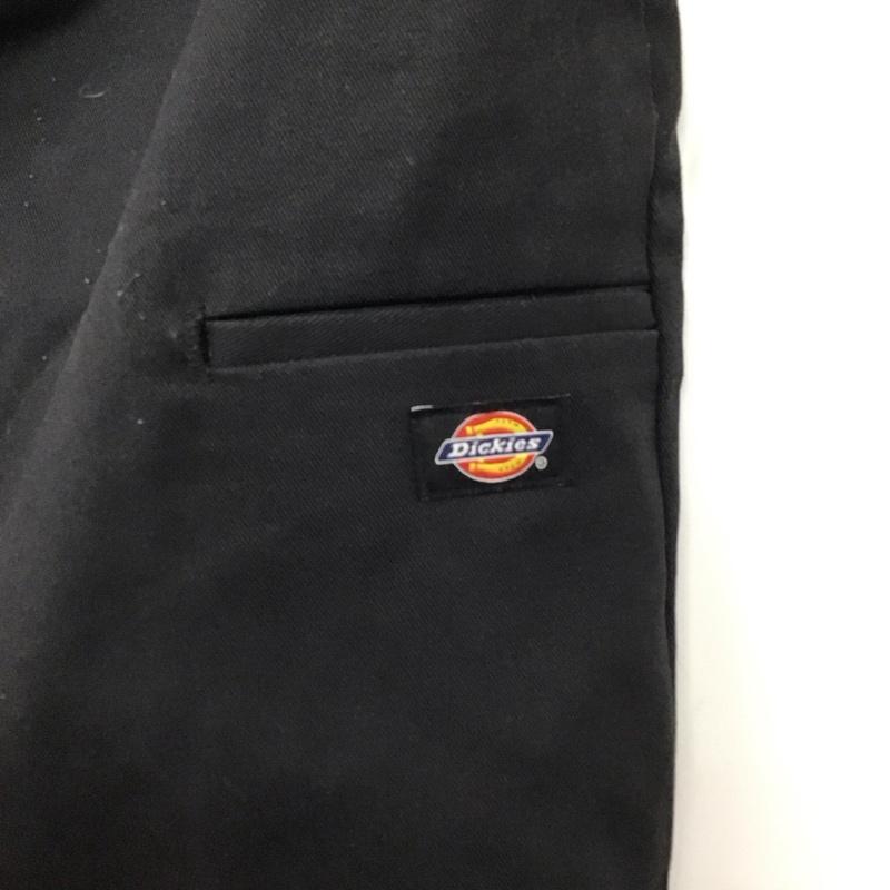 ディッキーズ Dickies パンツ ショートパンツ ハーフパンツ ショートパンツ カジュアルパンツ 32インチ ロゴ、文字 黒 / ブラック / black メンズ USED 古着 中古 10154032