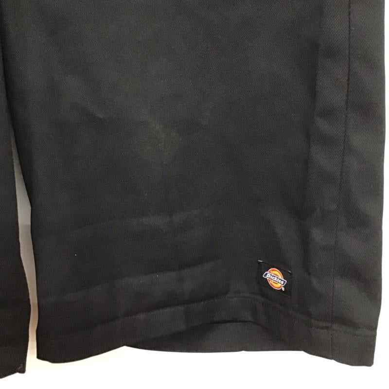 ディッキーズ Dickies パンツ ショートパンツ ハーフパンツ ショートパンツ カジュアルパンツ 32インチ ロゴ、文字 黒 / ブラック / black メンズ USED 古着 中古 10154032