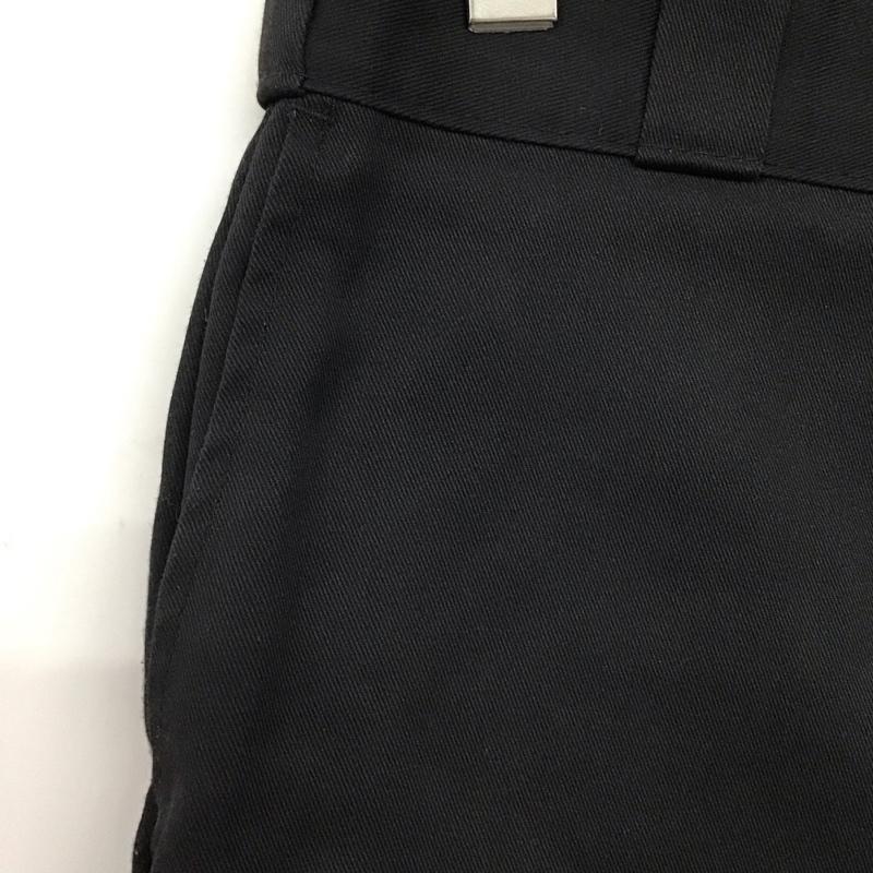 ディッキーズ Dickies パンツ ショートパンツ ハーフパンツ ショートパンツ カジュアルパンツ 32インチ ロゴ、文字 黒 / ブラック / black メンズ USED 古着 中古 10154032