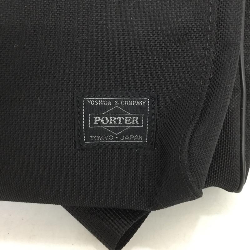 ポーター PORTER ブリーフケース、書類かばん ブリーフケース、書類かばん 2WAY ショルダー ロゴ、文字 黒 / ブラック / black メンズ USED 古着 中古 10154033