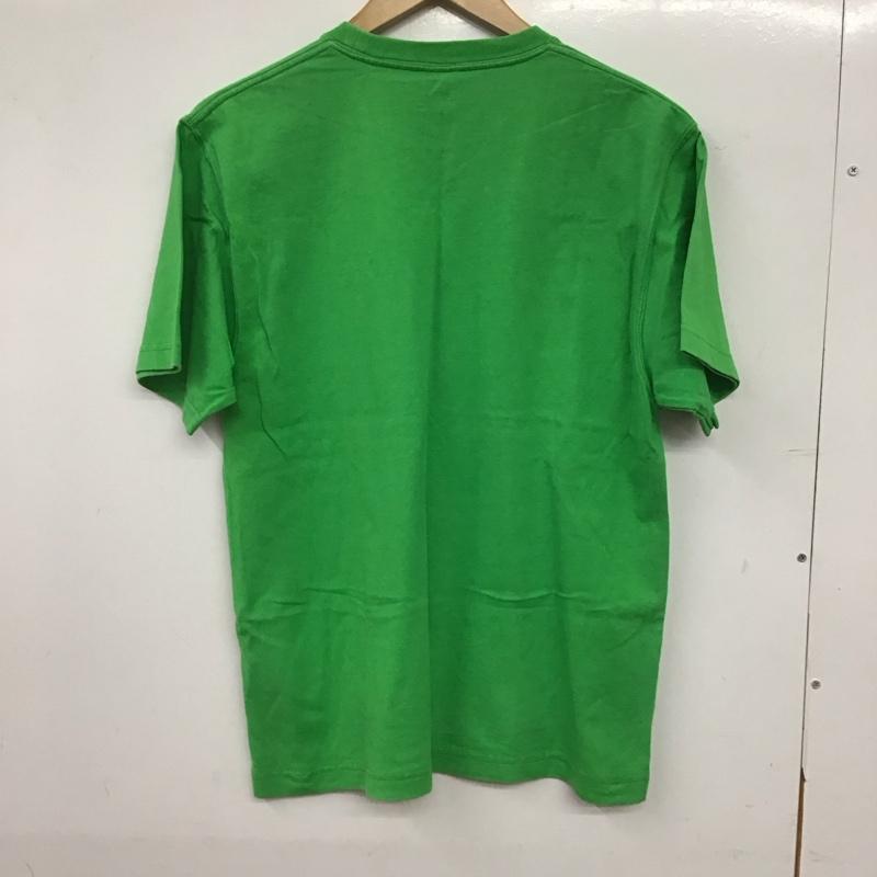 ブラックアイパッチ Black eye patch Tシャツ 半袖 半袖カットソー プリントTシャツ クルーネックカットソー S ロゴ、文字 緑 / グリーン / green メンズ USED 古着 中古 10154035