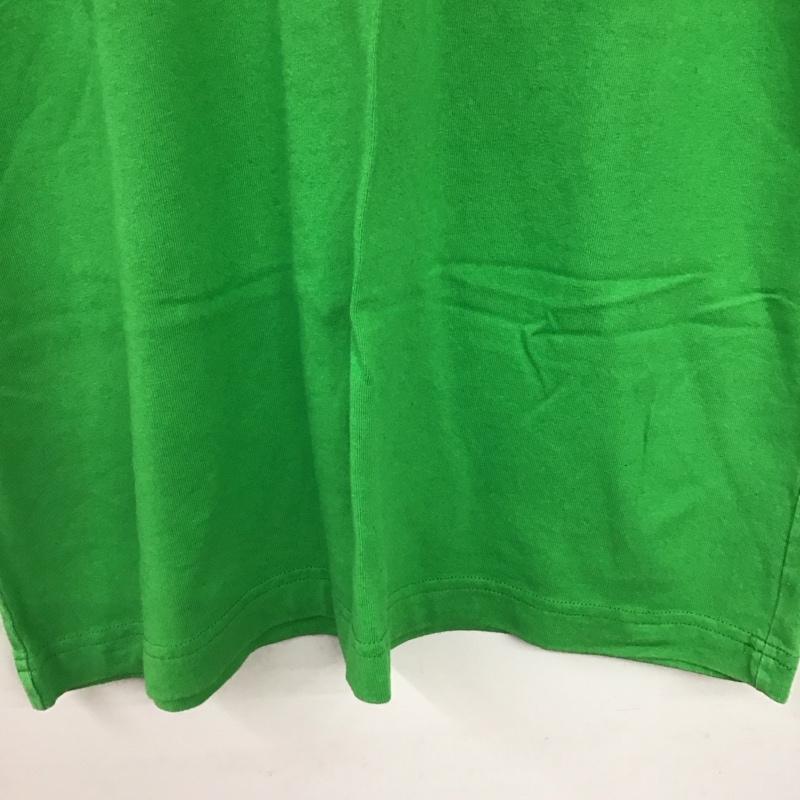 ブラックアイパッチ Black eye patch Tシャツ 半袖 半袖カットソー プリントTシャツ クルーネックカットソー S ロゴ、文字 緑 / グリーン / green メンズ USED 古着 中古 10154035