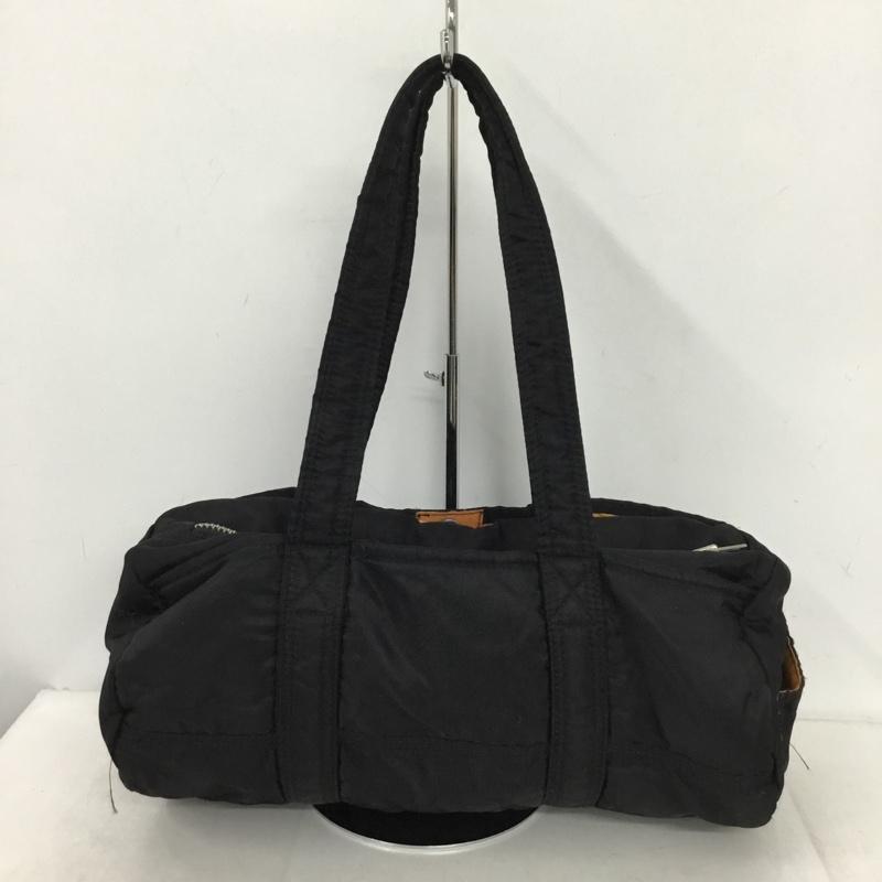ポーター PORTER ボストンバッグ ボストンバッグ ミニボストン タンカー ロゴ、文字 黒 / ブラック / black メンズ USED 古着 中古 10154038