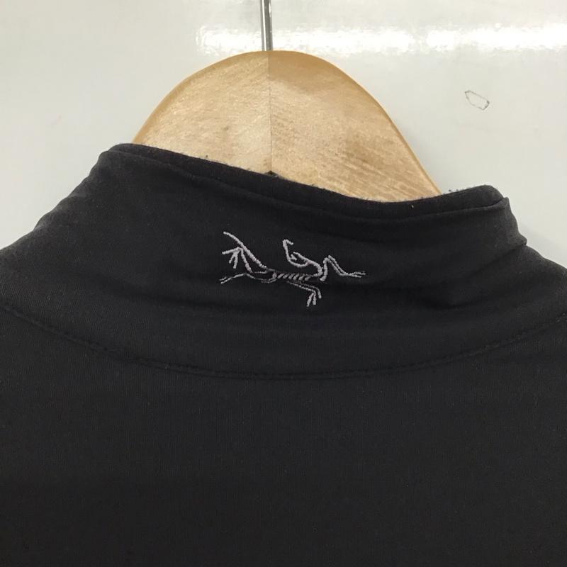 アークテリクス ARC TERYX ジャケット、上着 ジャンパー、ブルゾン ジップアップジャケット アウター スタンドネック L ロゴ、文字 黒 / ブラック / black メンズ USED 古着 中古 10154039