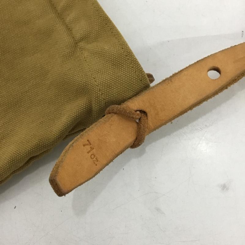 バトラーヴァーナーセイルス Butler Verner Sails ショルダーバッグ ショルダーバッグ NAUGHTIAM キャンバス レザー 無地 キャメル / キャメル / メンズ USED 古着 中古 10154040