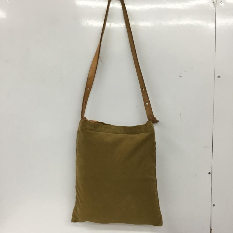 バトラーヴァーナーセイルス Butler Verner Sails ショルダーバッグ ショルダーバッグ NAUGHTIAM キャンバス レザー 無地 キャメル / キャメル / メンズ USED 古着 中古 10154040