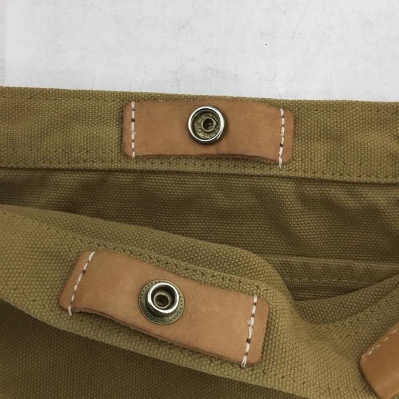 バトラーヴァーナーセイルス Butler Verner Sails ショルダーバッグ ショルダーバッグ NAUGHTIAM キャンバス レザー 無地 キャメル / キャメル / メンズ USED 古着 中古 10154040