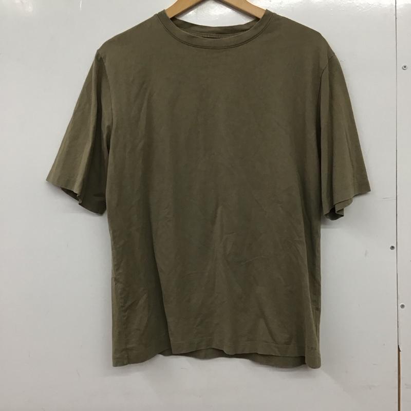アーペーセー A.P.C. Tシャツ 半袖 半袖カットソー 無地Tシャツ クルーネックカットソー M 無地 カーキ / カーキ / khaki メンズ USED 古着 中古 10154042