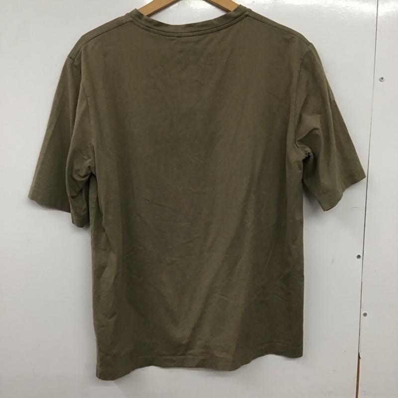 アーペーセー A.P.C. Tシャツ 半袖 半袖カットソー 無地Tシャツ クルーネックカットソー M 無地 カーキ / カーキ / khaki メンズ USED 古着 中古 10154042