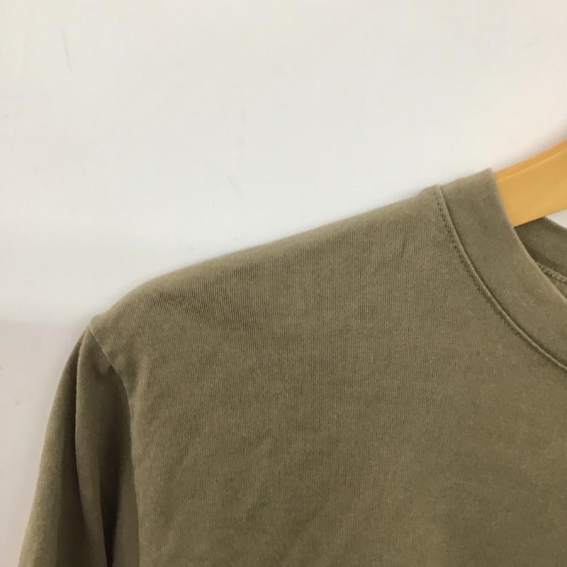 アーペーセー A.P.C. Tシャツ 半袖 半袖カットソー 無地Tシャツ クルーネックカットソー M 無地 カーキ / カーキ / khaki メンズ USED 古着 中古 10154042