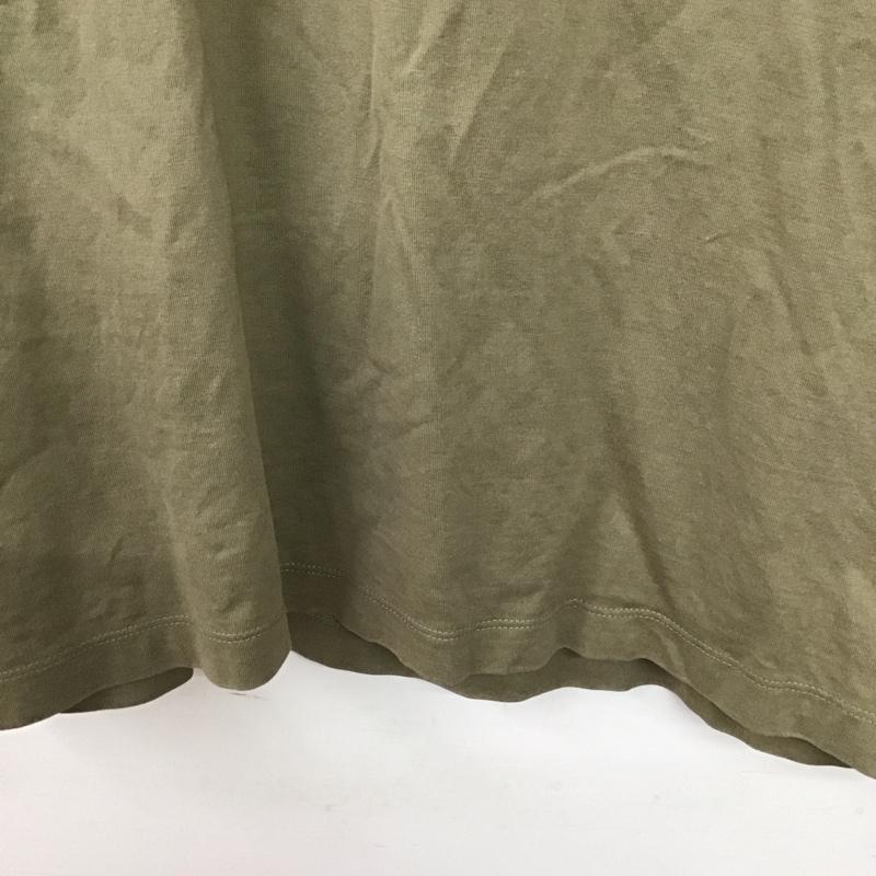 アーペーセー A.P.C. Tシャツ 半袖 半袖カットソー 無地Tシャツ クルーネックカットソー M 無地 カーキ / カーキ / khaki メンズ USED 古着 中古 10154042