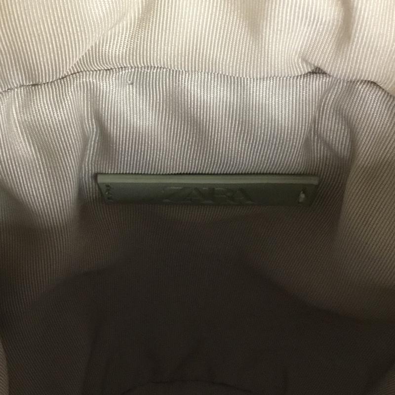ザラ ZARA ハンドバッグ ハンドバッグ 6618 510 030 ラインストーン かごバッグ 無地 薄緑 / ライトグリーン / レディース USED 古着 中古 10154043