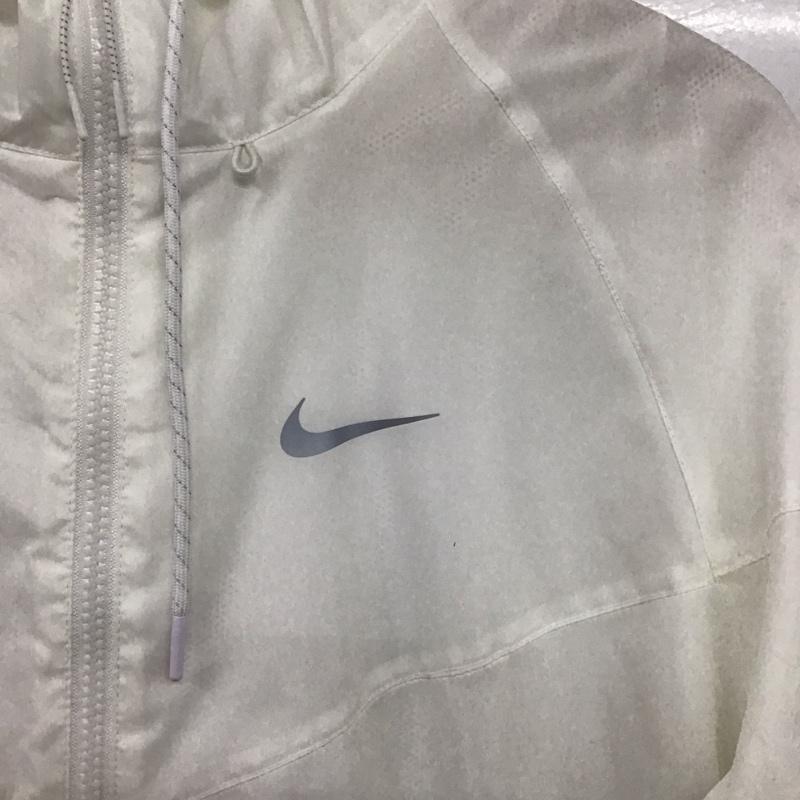 ナイキ NIKE ジャケット、上着 ジャンパー、ブルゾン ib3878-100 ウインドランナージャケット L ロゴ、文字 白 / ホワイト / white メンズ USED 古着 中古 10154044