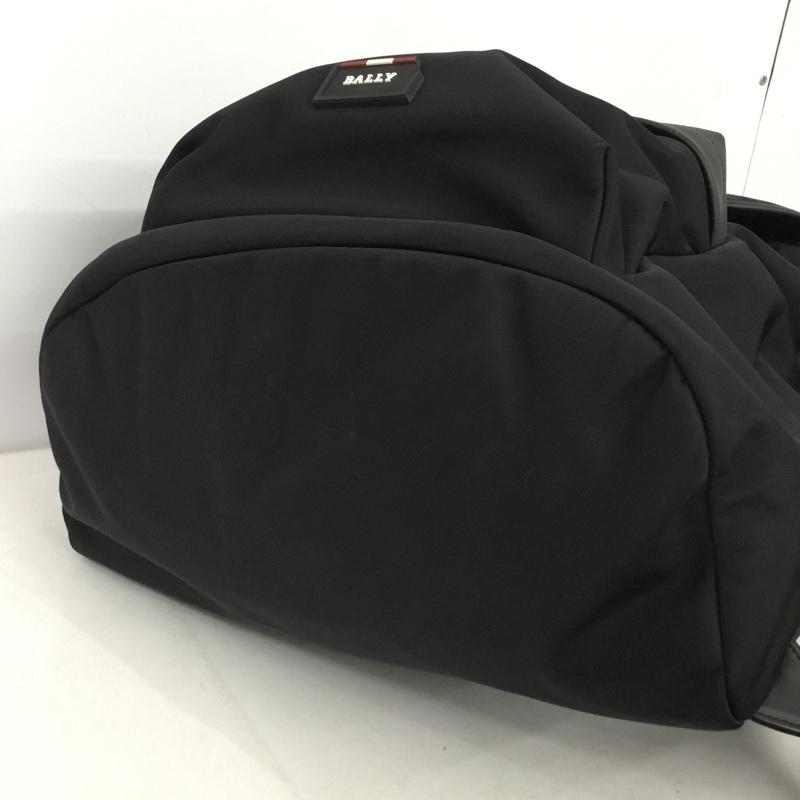 バリー BALLY リュックサック、デイパック リュックサック、デイバッグ ロゴ、文字 黒 / ブラック / black メンズ USED 古着 中古 10154045
