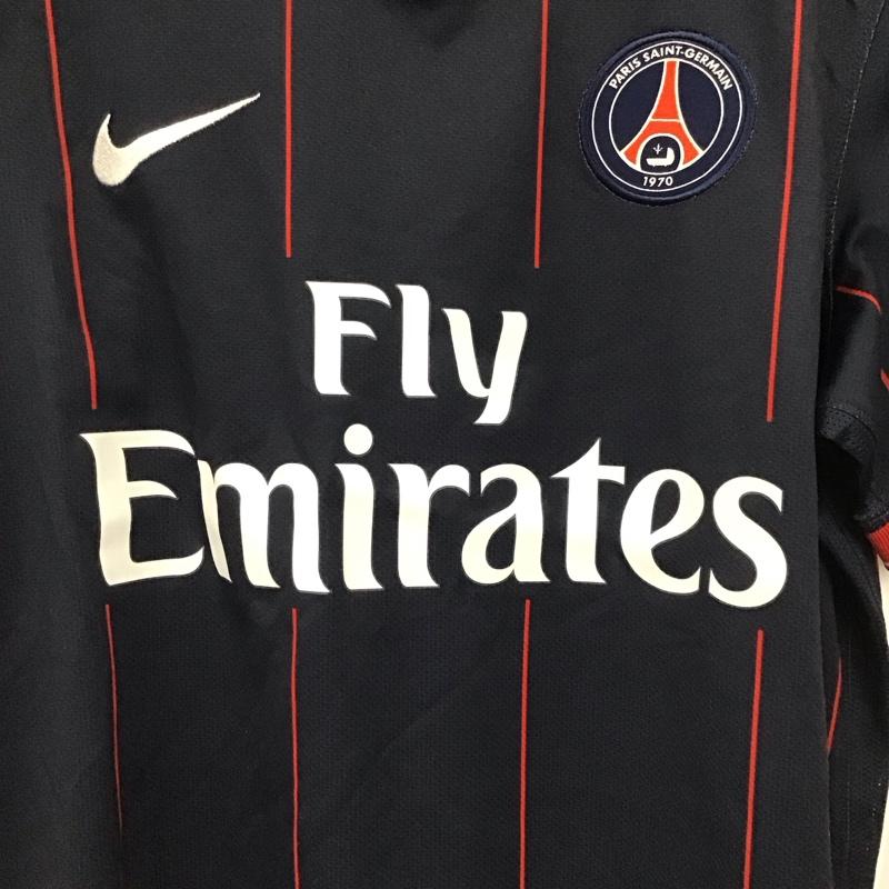 ナイキ NIKE Tシャツ 半袖 354249-460 パリサンジェルマンユニフォーム M ロゴ、文字 紺 / ネイビー / navy メンズ USED 古着 中古 10154047
