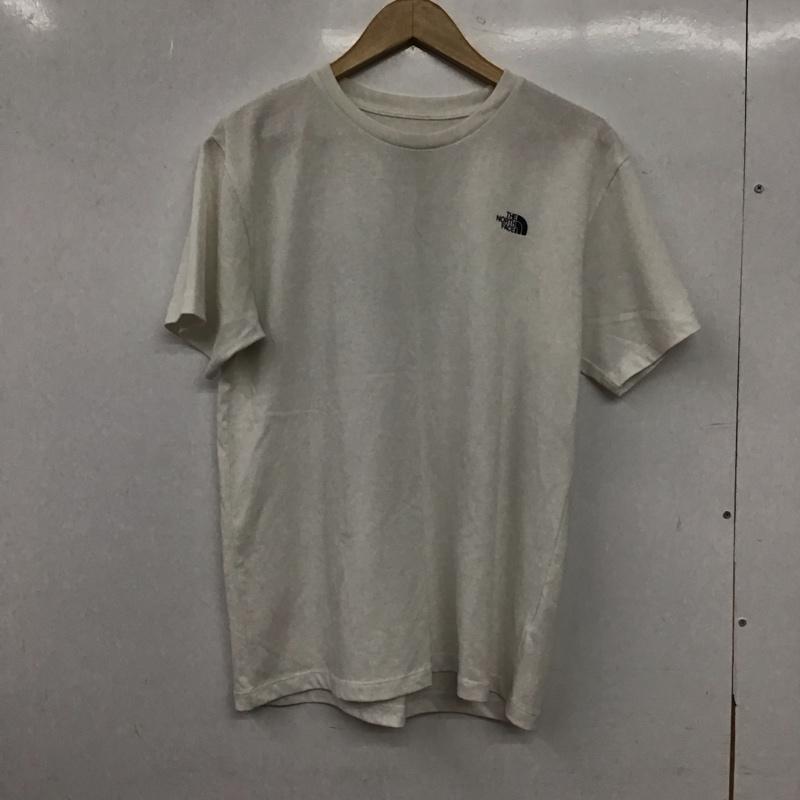 ザノースフェイス THE NORTH FACE Tシャツ 半袖 ntw32349 S/SBandanaSquareLogoTee プリントTシャツ XL ロゴ、文字 白 / ホワイト / white メンズ USED 古着 中古 10154048
