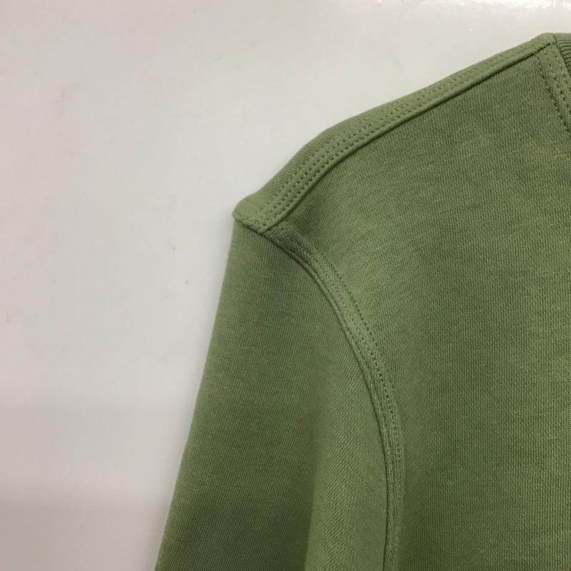 ナイキ NIKE トレーナー 長袖 長袖トレーナー スウェット クルーネック プルオーバー S ロゴ、文字 カーキ / カーキ / khaki メンズ USED 古着 中古 10154049