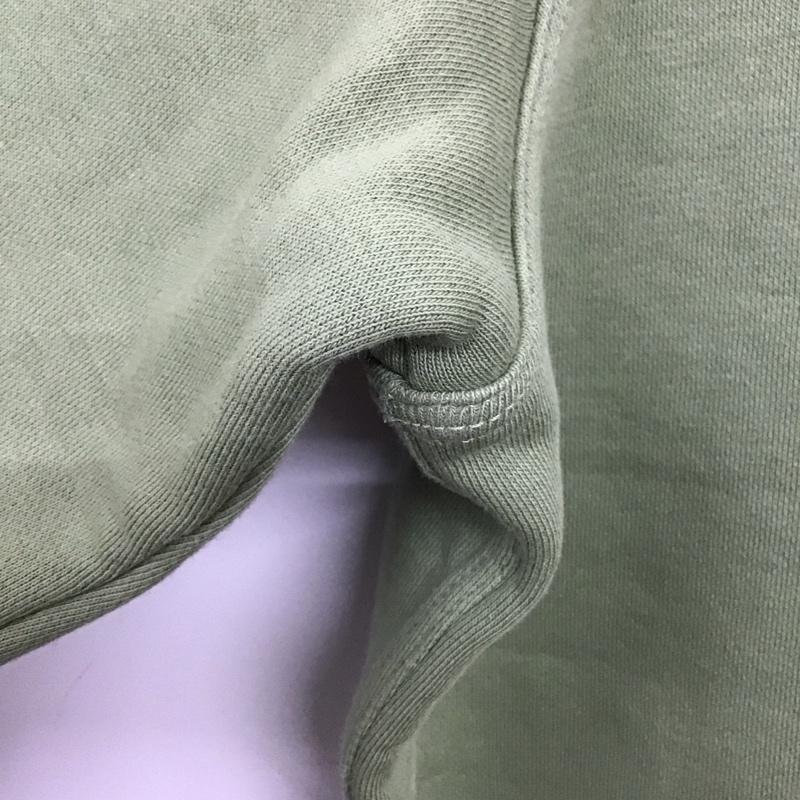 ナイキ NIKE トレーナー 長袖 長袖トレーナー スウェット クルーネック プルオーバー S ロゴ、文字 カーキ / カーキ / khaki メンズ USED 古着 中古 10154049