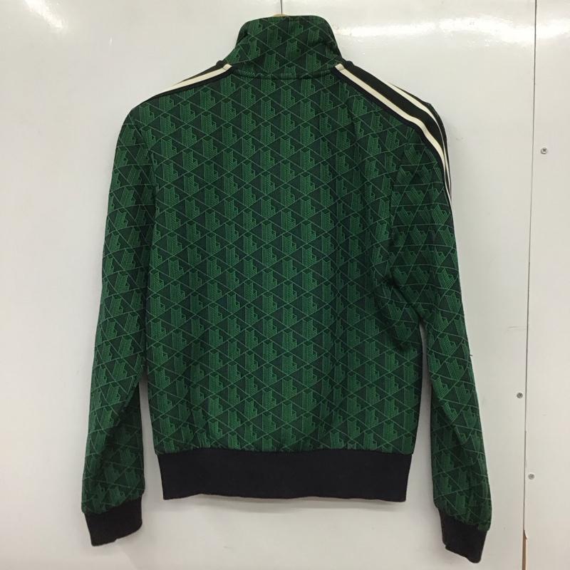 ラコステ LACOSTE ジャケット、上着 ジャンパー、ブルゾン ジップアップジャケット ジャージ アウター 2 ロゴ、文字 緑 / グリーン / green メンズ USED 古着 中古 10154051
