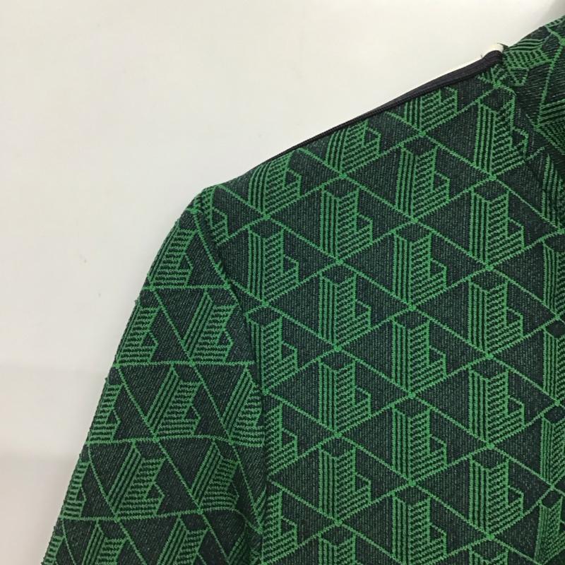 ラコステ LACOSTE ジャケット、上着 ジャンパー、ブルゾン ジップアップジャケット ジャージ アウター 2 ロゴ、文字 緑 / グリーン / green メンズ USED 古着 中古 10154051