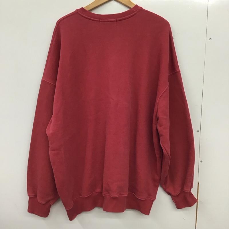 スタイルナンダ STYLENANDA トレーナー 長袖 長袖トレーナー スウェット クルーネック プルオーバー ディズニー FREE プリント えんじ / ワインレッド / dark red メンズ USED 古着 中古 10154052