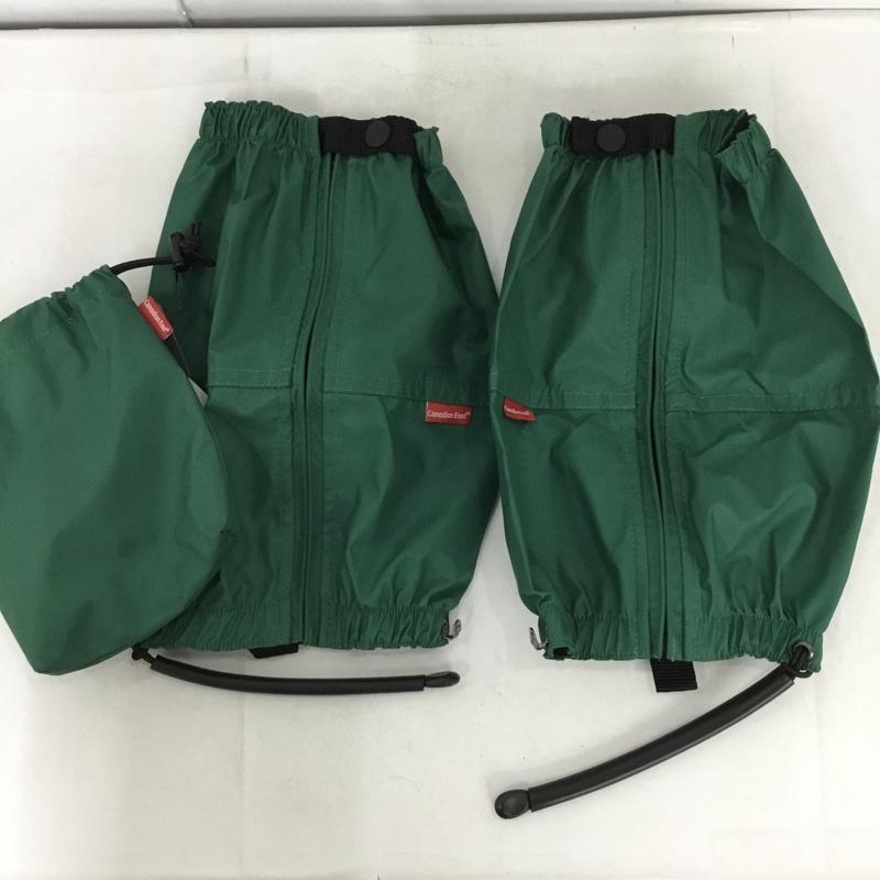 カナディアンイースト Canadian East ファッション小物 ファッション小物 CEA1006 登山用ロングスパッツ ロゴ、文字 緑 / グリーン / green メンズ USED 古着 中古 10154076